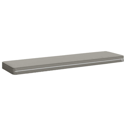 2-Piece Bench Cushions VUGHT 2 pcs 100% Polyester Grey