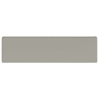 2-Piece Bench Cushions VUGHT 2 pcs 100% Polyester Grey