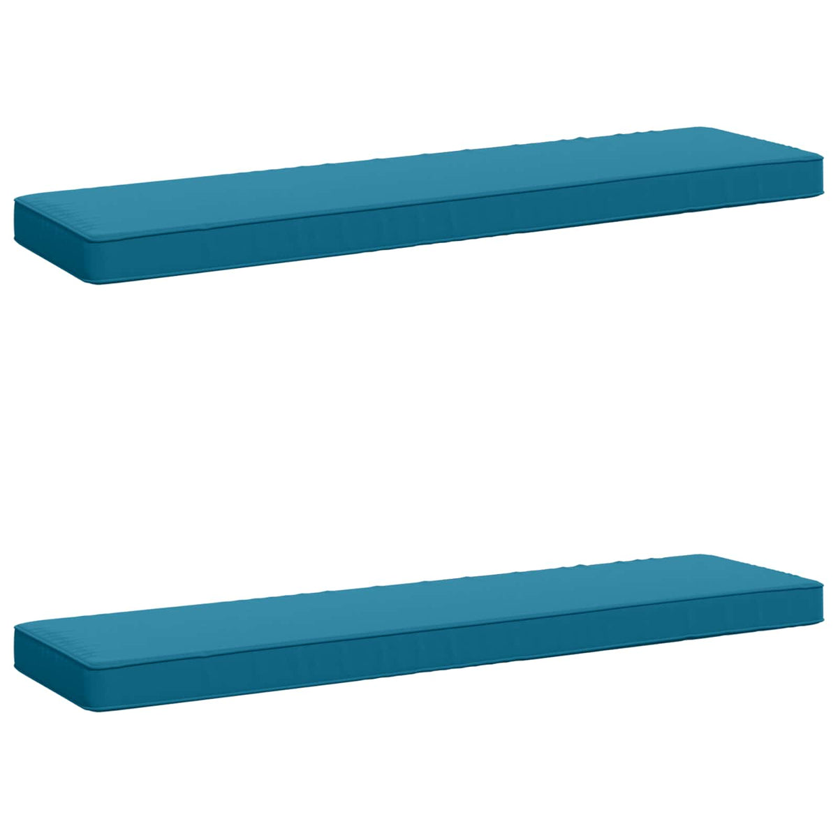 2-Piece Bench Cushions VUGHT 2 pcs 100% Polyester Light Blue