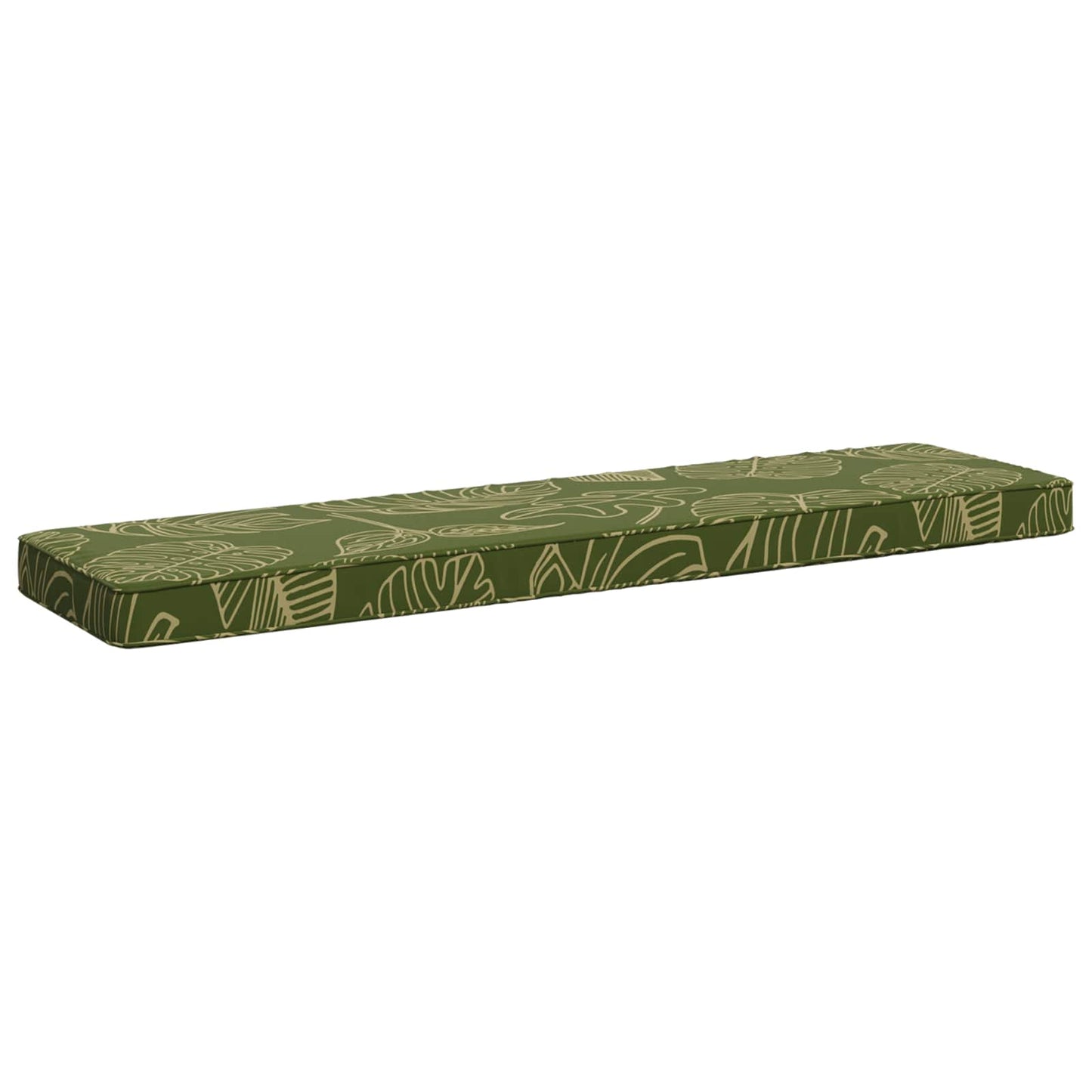 2-Piece Bench Cushions VUGHT 2 pcs 100% Polyester Leaf Design