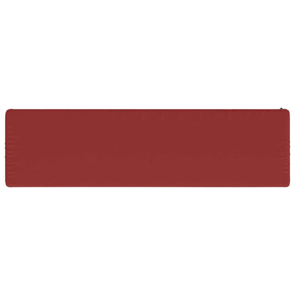 2-Piece Bench Cushions VUGHT 2 pcs 100% Polyester Wine Red