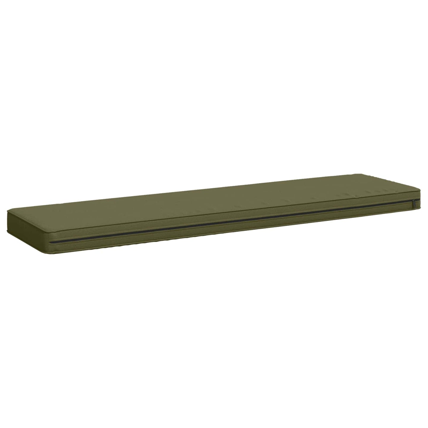 1-Piece Bench Cushion VUGHT 100% Polyester Olive Green