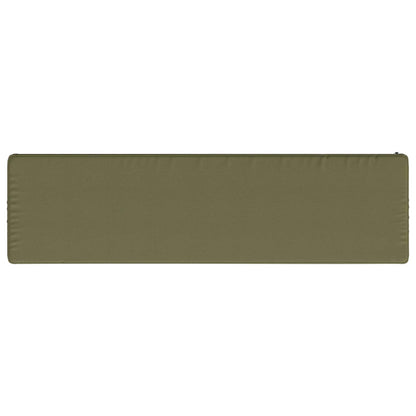 1-Piece Bench Cushion VUGHT 100% Polyester Olive Green