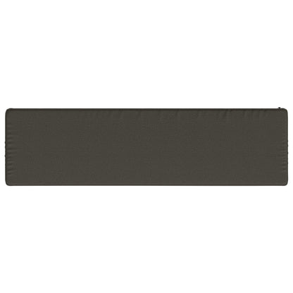 1-Piece Bench Cushion VUGHT 100% Polyester Anthracite