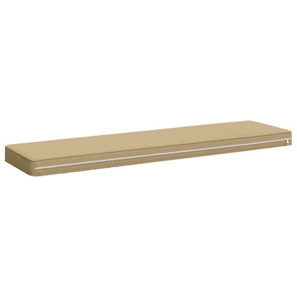 1-Piece Bench Cushion VUGHT 100% Polyester Beige