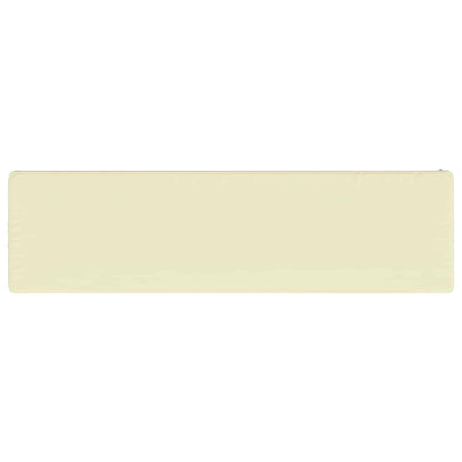 1-Piece Bench Cushion VUGHT 100% Polyester Cream