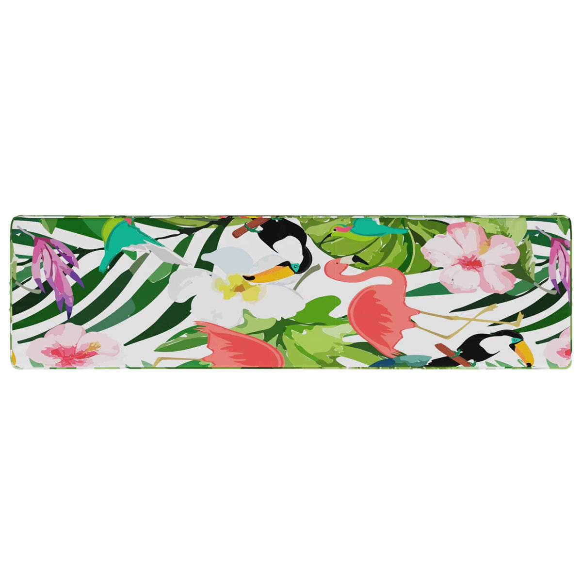 1-Piece Bench Cushion VUGHT 100% Polyester Multicolour