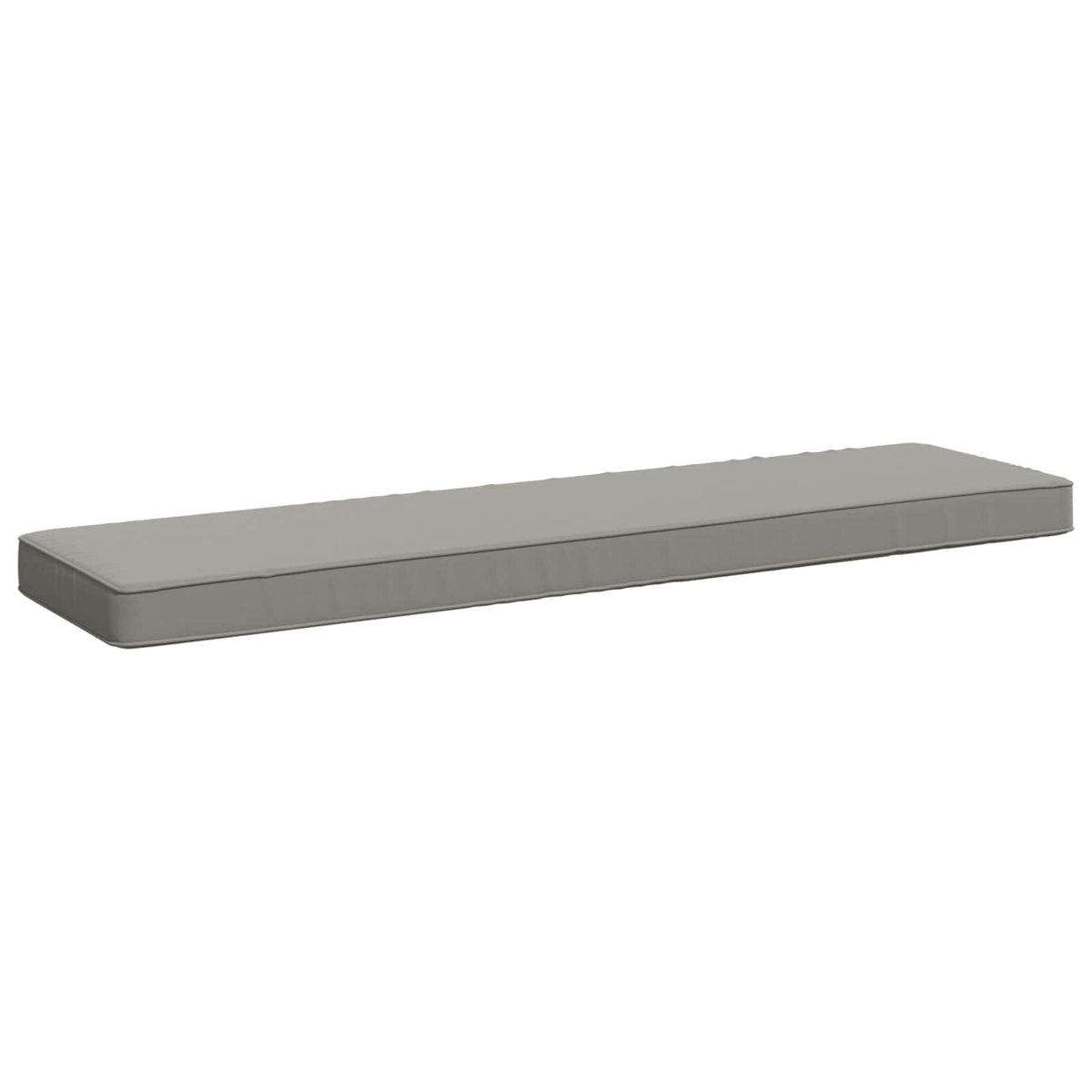 1-Piece Bench Cushion VUGHT 100% Polyester Grey 110 x 30 x 5 cm