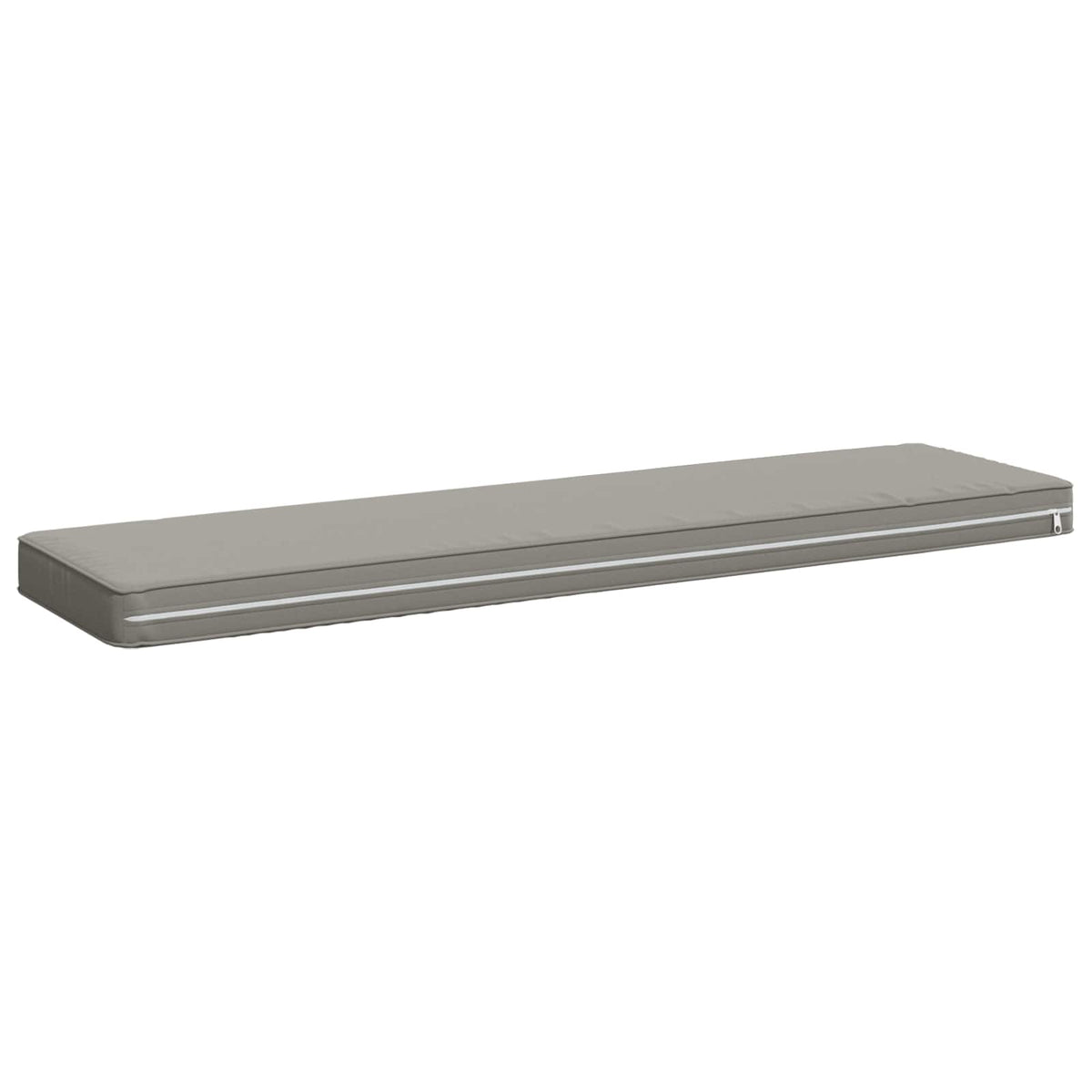 1-Piece Bench Cushion VUGHT 100% Polyester Grey 110 x 30 x 5 cm