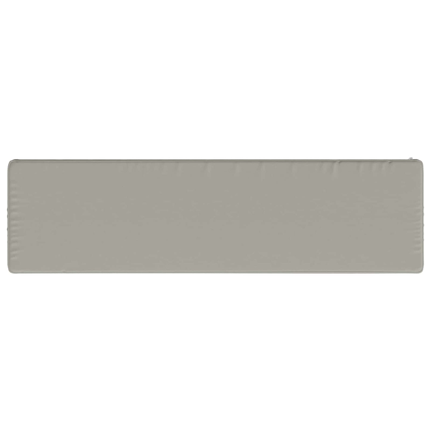 1-Piece Bench Cushion VUGHT 100% Polyester Grey 110 x 30 x 5 cm
