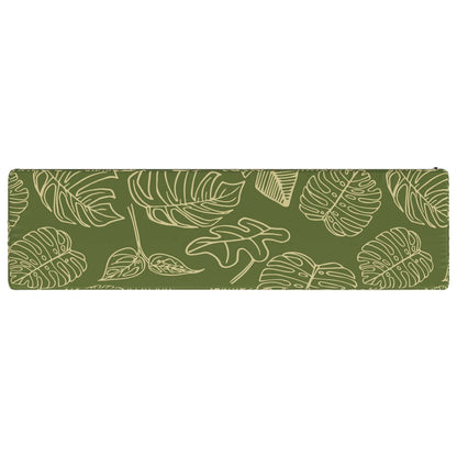 1-Piece Bench Cushion VUGHT 100% Polyester Leaf Design