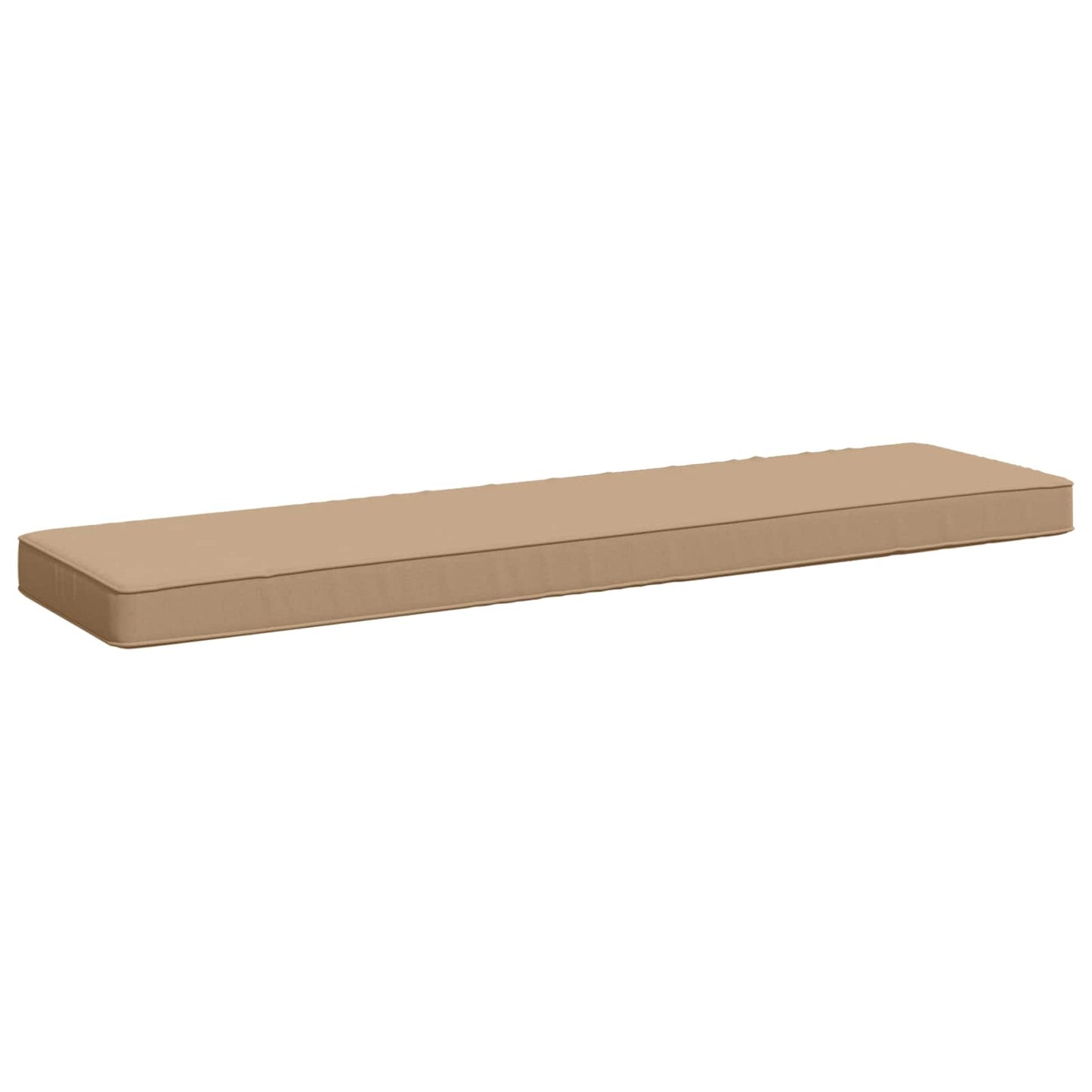 1-Piece Bench Cushion VUGHT 100% Polyester Sand 120 x 30 x 5 cm