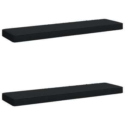 2-Piece Bench Cushions VUGHT 2 pcs 100% Polyester Dark Blue