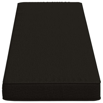 2-Piece Bench Cushions VUGHT 2 pcs 100% Polyester Black