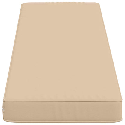 2-Piece Bench Cushions VUGHT 2 pcs 100% Polyester Cream