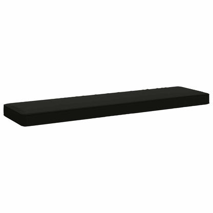 2-Piece Bench Cushions VUGHT 2 pcs 100% Polyester Black