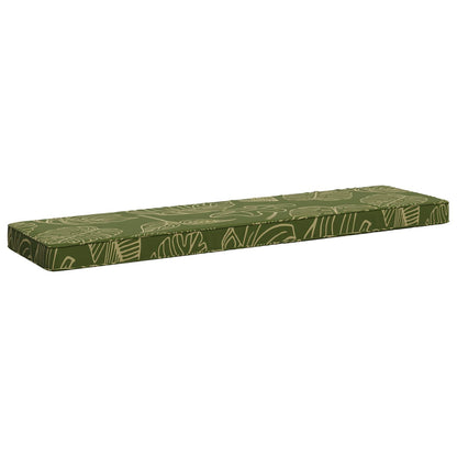 2-Piece Bench Cushions VUGHT 2 pcs 100% Polyester Leaf Design