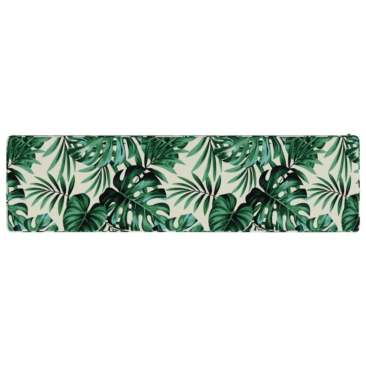 2-Piece Bench Cushions VUGHT 2 pcs 100% Polyester Leaf Pattern