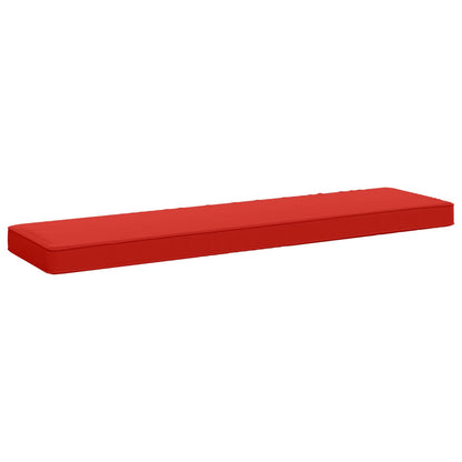 1-Piece Bench Cushion VUGHT 100% Polyester Red 120 x 30 x 5 cm