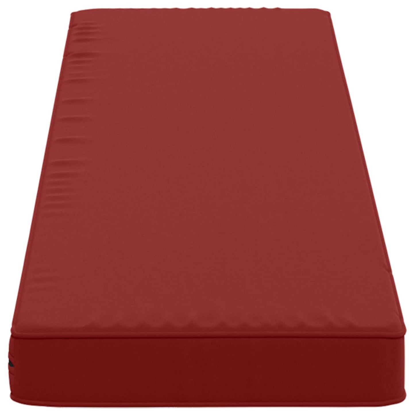 1-Piece Bench Cushion VUGHT 100% Polyester Wine Red