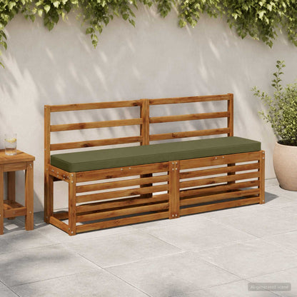 1-Piece Bench Cushion VUGHT 100% Polyester Olive Green