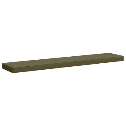 1-Piece Bench Cushion VUGHT 100% Polyester Olive Green