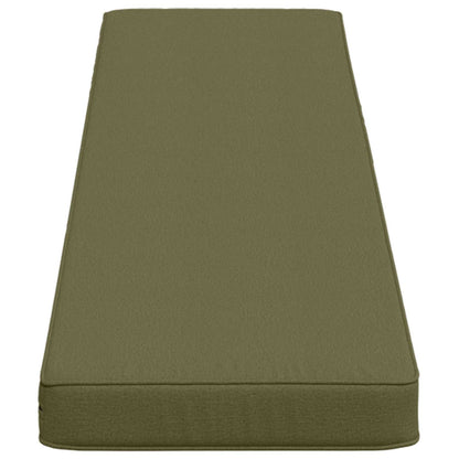 1-Piece Bench Cushion VUGHT 100% Polyester Olive Green