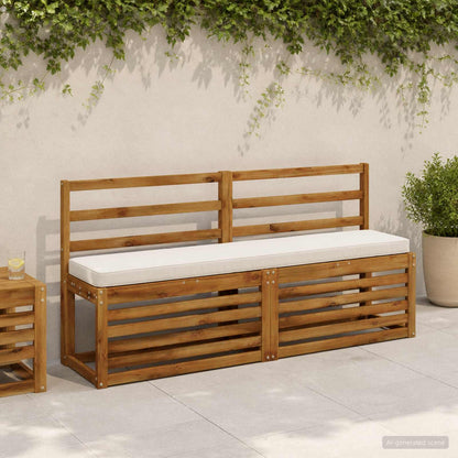 1-Piece Bench Cushion VUGHT 100% Polyester White