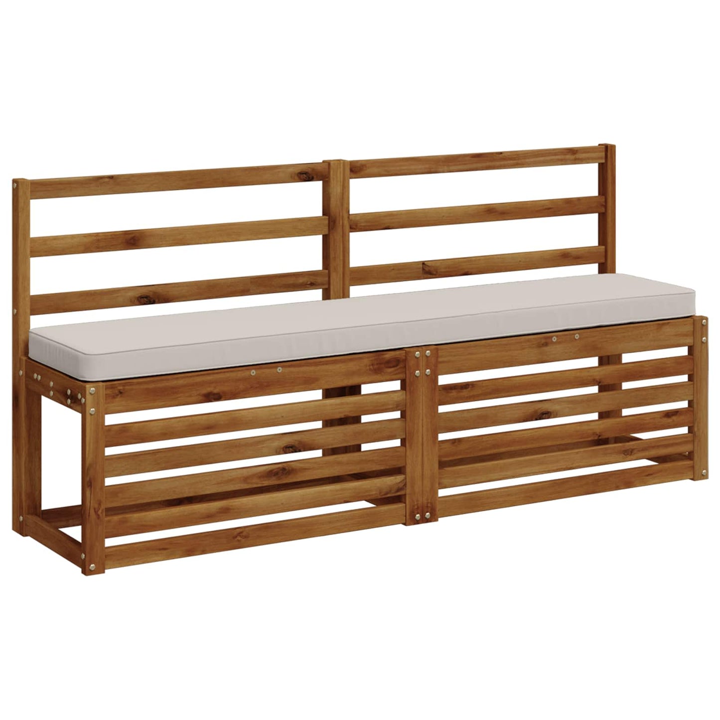 1-Piece Bench Cushion VUGHT 100% Polyester White