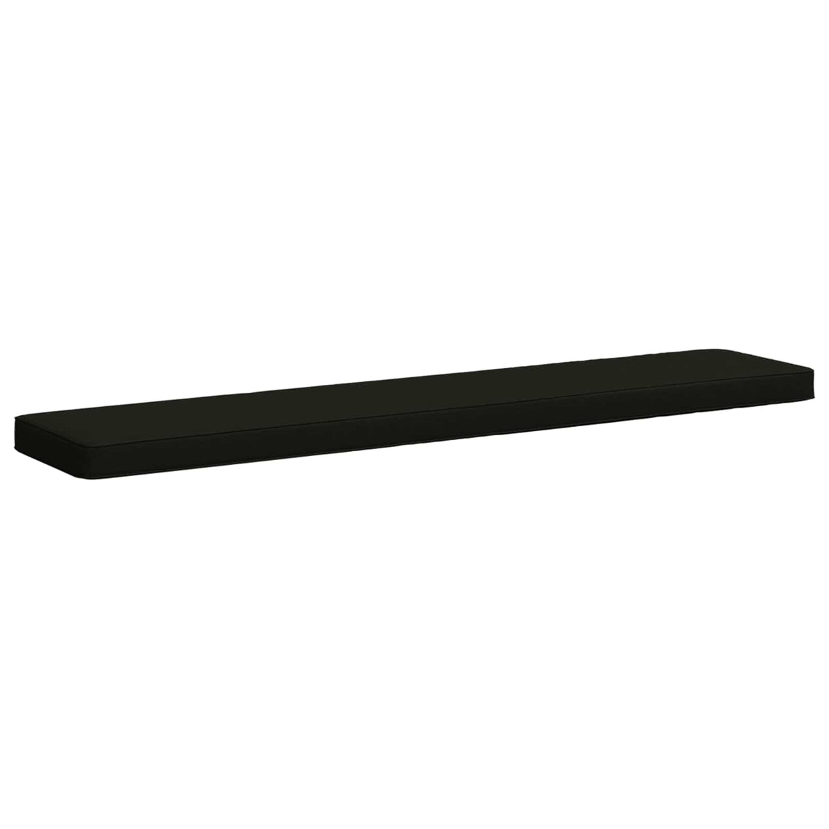 2-Piece Bench Cushions VUGHT 2 pcs 100% Polyester Black