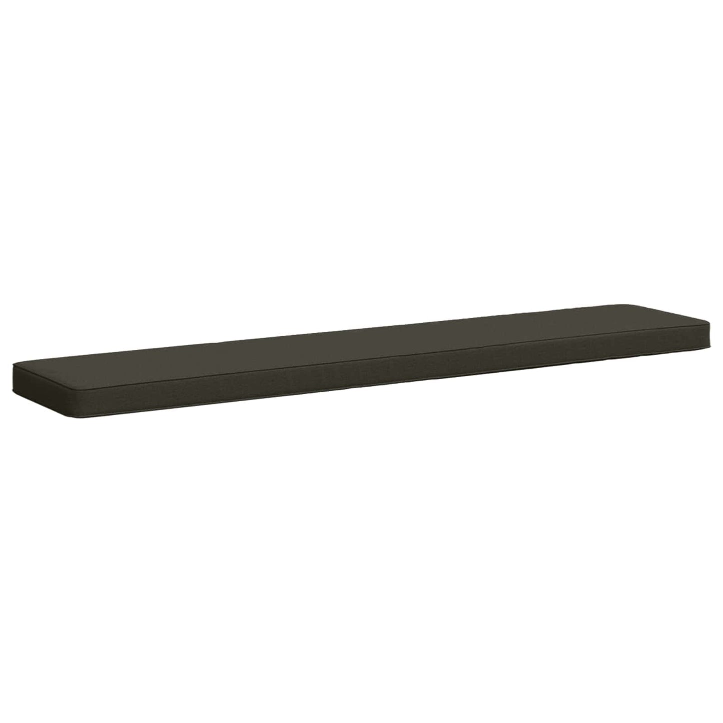 1-Piece Bench Cushion VUGHT 100% Polyester Anthracite