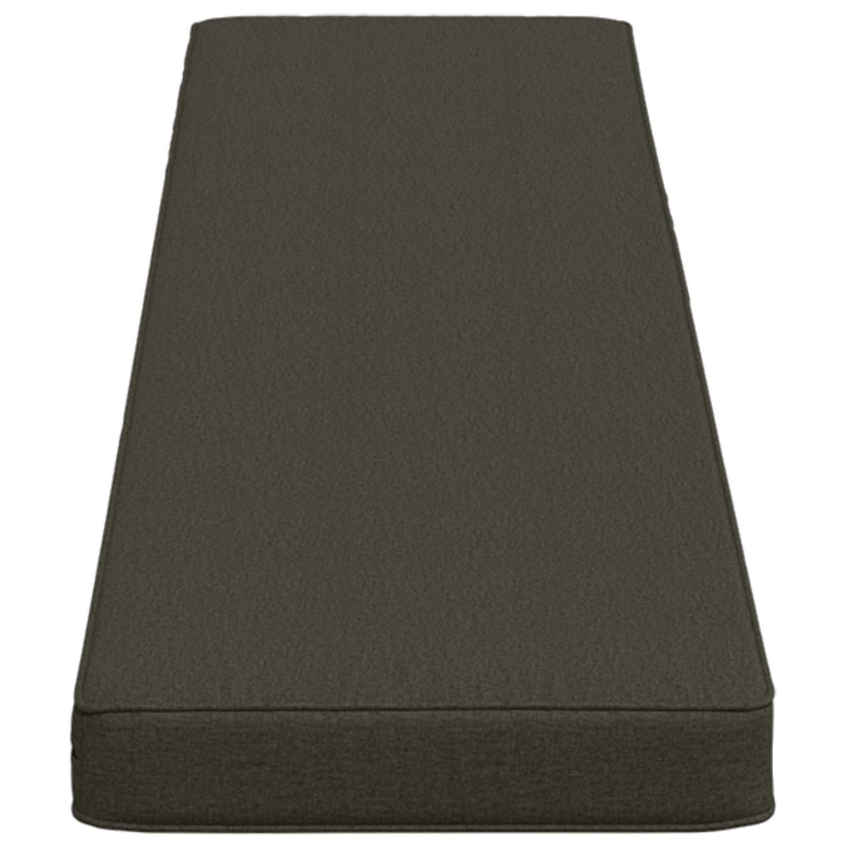 1-Piece Bench Cushion VUGHT 100% Polyester Anthracite
