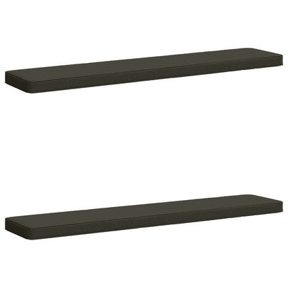 2-Piece Bench Cushions VUGHT 2 pcs 100% Polyester Anthracite
