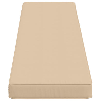 1-Piece Bench Cushion VUGHT 100% Polyester Cream