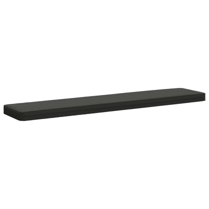 1-Piece Bench Cushion VUGHT 100% Polyester Anthracite
