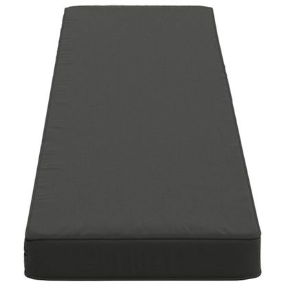 1-Piece Bench Cushion VUGHT 100% Polyester Anthracite