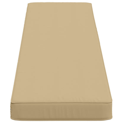 1-Piece Bench Cushion VUGHT 100% Polyester Beige