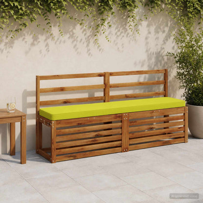2-Piece Bench Cushions VUGHT 2 pcs 100% Polyester Bright Green