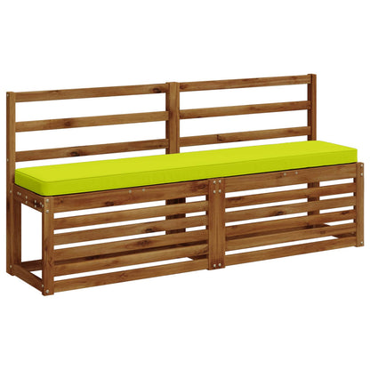 1-Piece Bench Cushion VUGHT 100% Polyester Bright Green