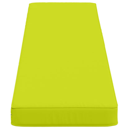 1-Piece Bench Cushion VUGHT 100% Polyester Bright Green