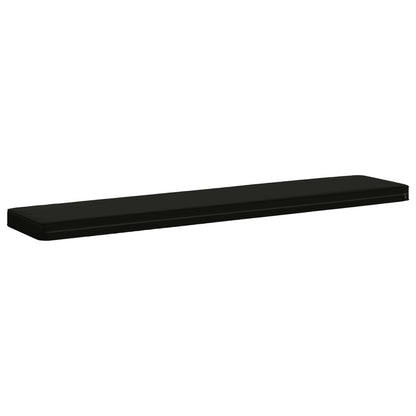 2-Piece Bench Cushions VUGHT 2 pcs 100% Polyester Black
