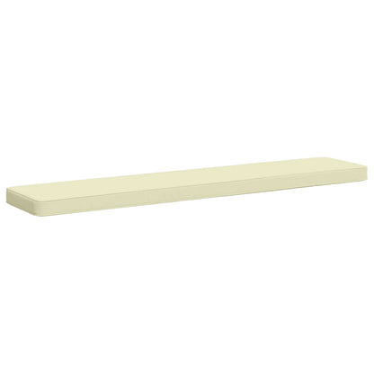1-Piece Bench Cushion VUGHT 100% Polyester Cream
