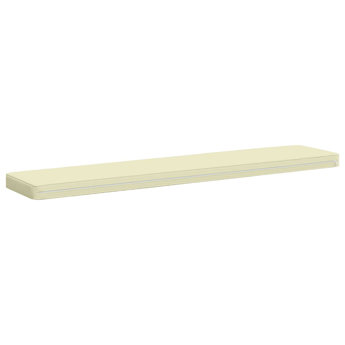 1-Piece Bench Cushion VUGHT 100% Polyester Cream