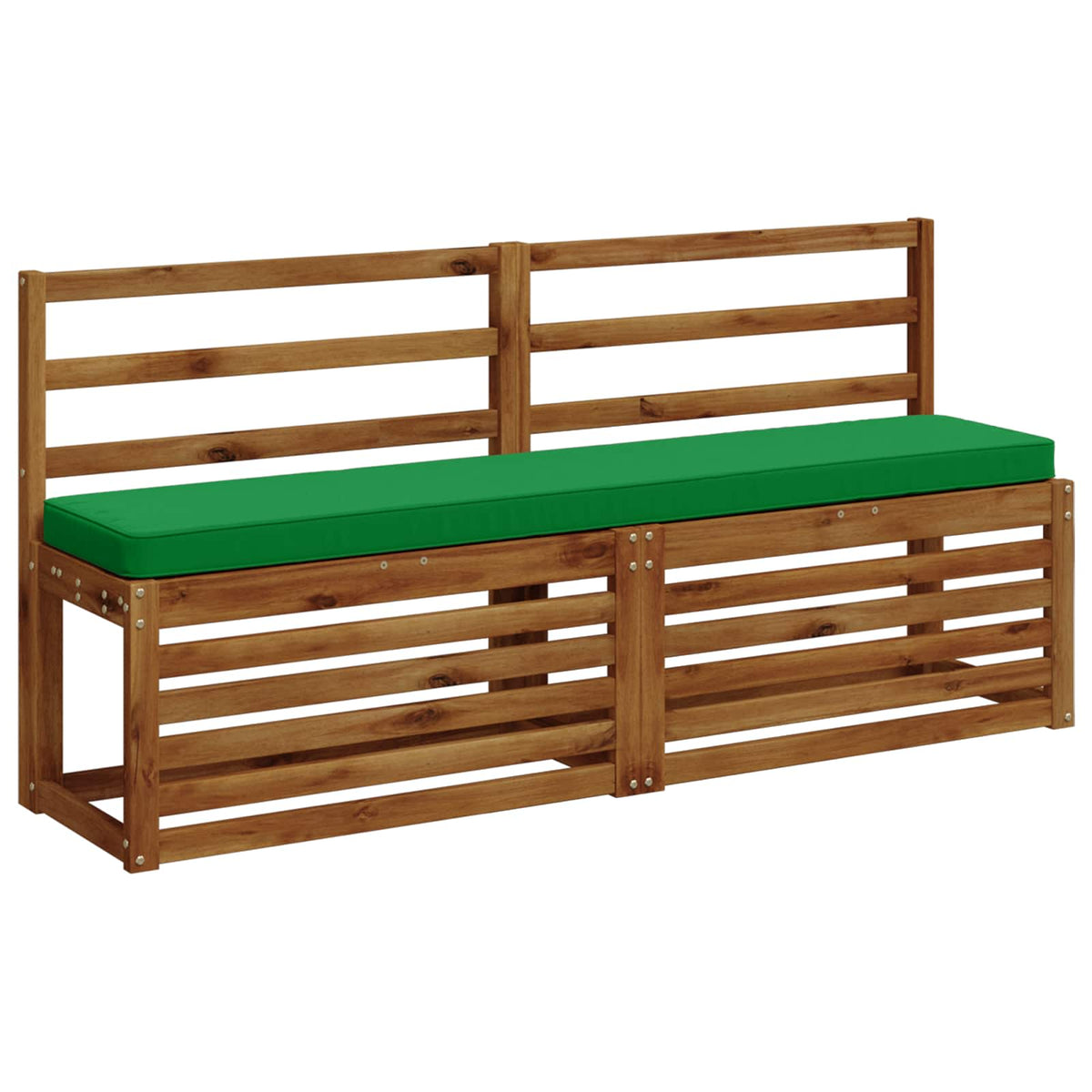 2-Piece Bench Cushions VUGHT 2 pcs 100% Polyester Green