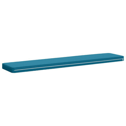 1-Piece Bench Cushion VUGHT 100% Polyester Light Blue