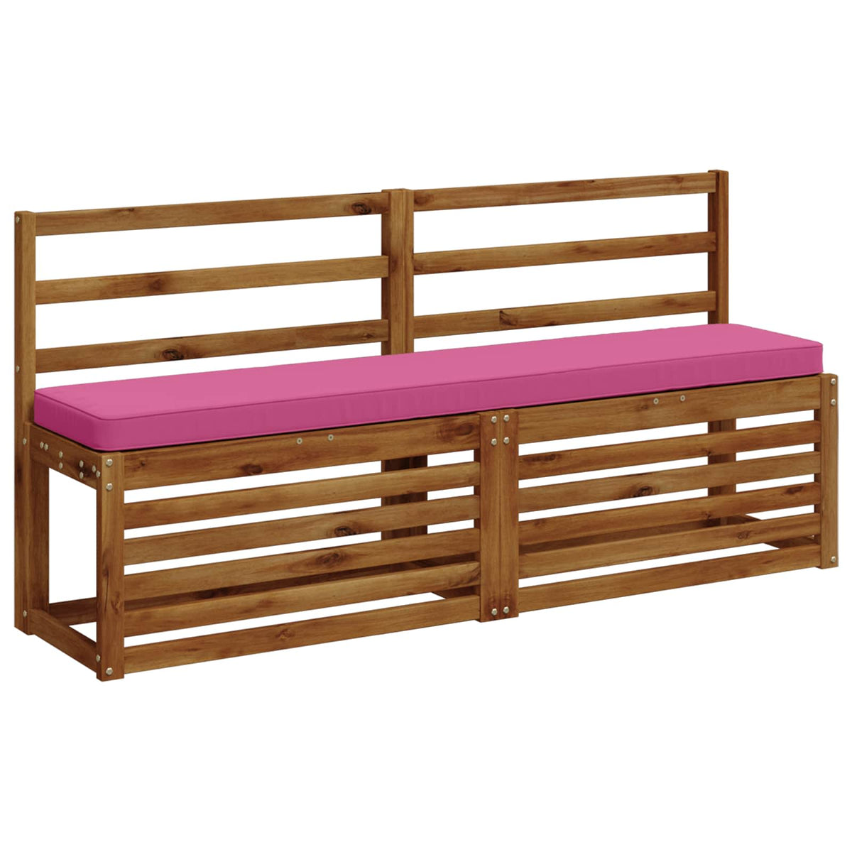 1-Piece Bench Cushion VUGHT 100% Polyester Pink 140 x 30 x 5 cm