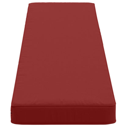 2-Piece Bench Cushions VUGHT 2 pcs 100% Polyester Wine Red