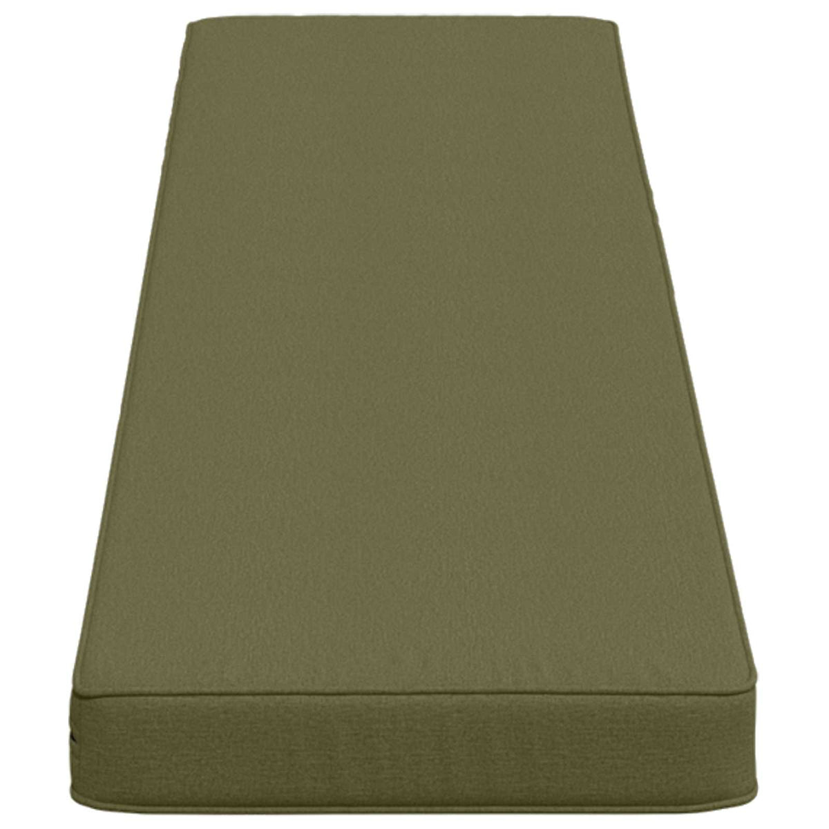 1-Piece Bench Cushion VUGHT 100% Polyester Olive Green