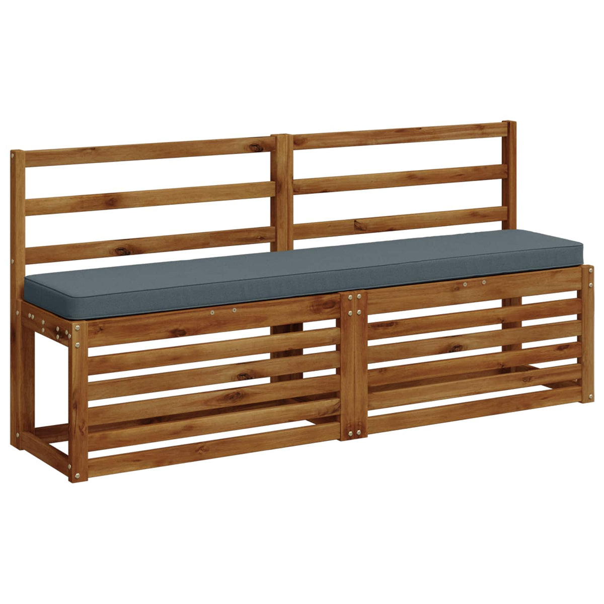 2-Piece Bench Cushions VUGHT 2 pcs 100% Polyester Blue