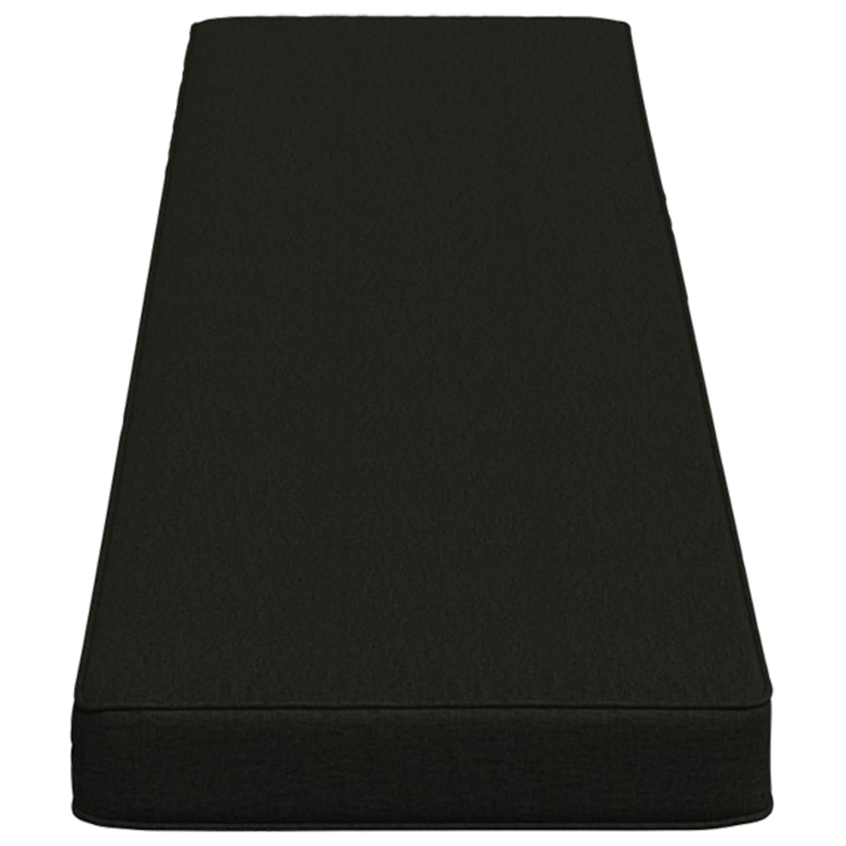 2-Piece Bench Cushions VUGHT 2 pcs 100% Polyester Black